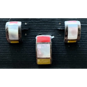 Navaho Earrings & Pendant Set