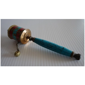 Tibetan Buddhist Prayer Wheel