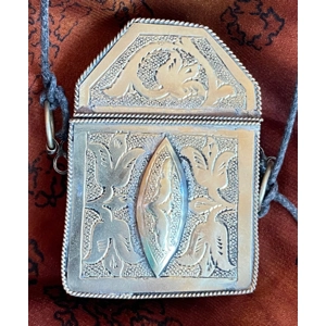 Moroccan Ethnic Box Necklace