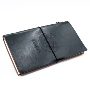 Handmade Leather Notebook Journal - ( 80 Blank Pages )