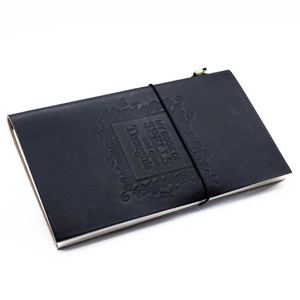 Handmade Leather Notebook Journal - ( 80 Blank Pages )