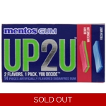 Mentos UP2U Strawberry & Fresh Mint Chewing Gums Mentos UP2U Strawberry & Fresh Mint Chewing Gums