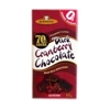 Dark Chocolate Cranberry with No Added Sugar 75g Bar