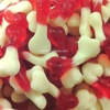 Fini Jelly Bones - Red & White Gummy Sweets