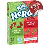 Nerds Wild Cherry and Watermelon Flavour 46.7g Pack