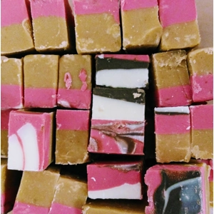 The Fudge Factory Strawberry Cheesecake Fudge