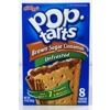 Kelloggs Unfrosted Brown Sugar Cinnamon Pop-Tarts Box of 8 Pop tarts
