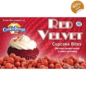 Red Velvet Cupcake Cookie Dough Bites - 88g Box