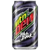Mountain Dew Pitch Black 355ml Can American Soda