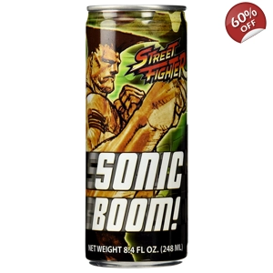 Street Fighter Sonic Boom Energy Drink 248ml Can