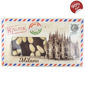 Milk Chocolate Bar With Italian Almond Nuts 120g