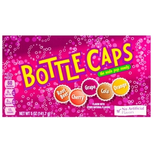 Bottle Caps - Soda Pop Candy Sweets 142g Theatre Box