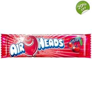 Airheads Cherry Chew Bar 15.6g - Air Heads Chewy Candy