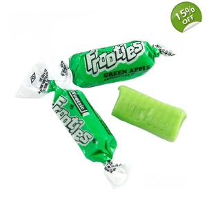 Tootsie Frooties Green Apple Chews - 113g bag