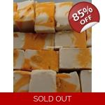 TFF White Choc Orange Ripple Fudge | The Fudge Factory TFF White Choc Orange Ripple Fudge | The Fudge Factory