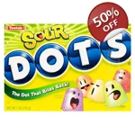 Tootsie Sour Dots 170g Theatre Box - Jelly Sweets