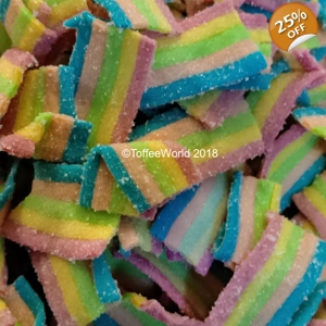 Rainbow Bites - Vidal Fizzy Chewy Sweets
