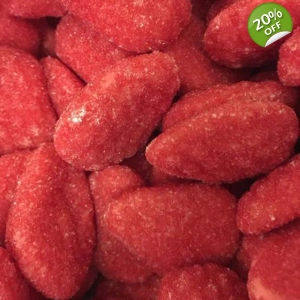 Vidal Red Strawberries - Soft Foam Jelly Strawberry Sweets