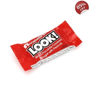 Look Candy Bar | Anabelle's American Chocolate Nougat Mini Bars