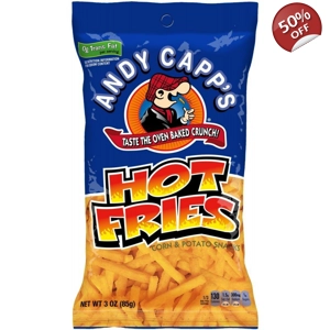 Andy Capp's Hot Fries - 85g Bag | American Potato Chips