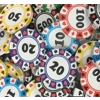 Milk Chocolate Casino Chips | Kingsway Foil Wrapped chocolates