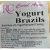 Yogurt Coated Brazils - Carol Anne Yoghurt Covered Brazil Nuts