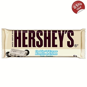 Hersheys Cookies n Cream White Candy Bar
