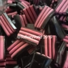 Maku Laku Strawberry Flavoured Liquorice Stripes Candy Sweets