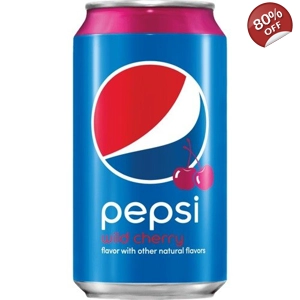Wild Cherry Pepsi Soda - 355ml Can - American Soft Drink