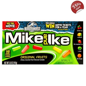Mike and Ike Original Fruits - 141g Theatre Box - Chewy Candies