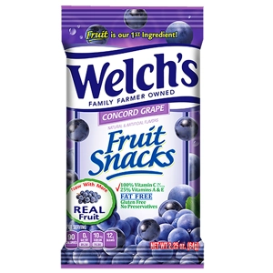 Welch's Fruit Snacks Concord Grape 64g Pack