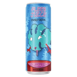 Rick & Morty Fleeb Juice Energy Drink - 355ml Can