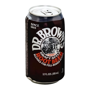 Dr. Brown's Draft Style Root Beer - 355ml Can