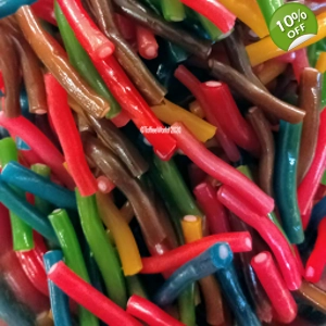 Sweetzone Mini Rainbow Pencils - Candy Sweets