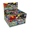 Batman & Superman Candy Sticks an Tattoo 15g SINGLE BOX