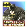 Batman Candy Sticks With Stickers 16g Pack