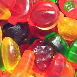 Sugar Free Fruit Salad Gums - Astra Jelly Sweets