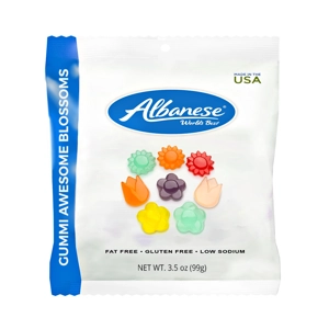 Albanese Gummi Awesome Blossoms - Gummy American Sweets 100g Bag