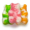 Albanese Sherbet Gummi Bears 100g Bag - Jelly Gummy Teddy Bear Sweets