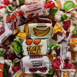 Alberts - Taffy Time Assorted Fruit Chews - Albert's Chewy Candies