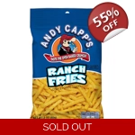Andy Capp's Ranch Fries - 3oz - 85g Bag - Potato Chips Andy Capp's Ranch Fries - 3oz - 85g Bag - Potato Chips