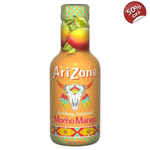 AriZona Cowboy Cocktail Mucho Mango - 500ml Bottle