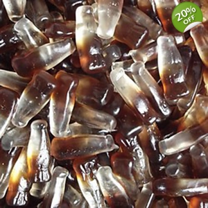 Astra Sugar Free Cola Bottles - Jelly Gummy Sweets