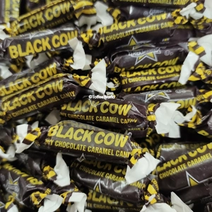 Atkinsons Black Cow Chews - Bite-Sized Chewy Chocolate Caramel Sweets