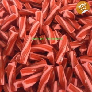 Maku Laku Cherry Liquorice Twists - Candy Sweets