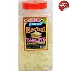 Barnetts Sugar Free Herbal Tablets - Hard Boiled Sweets