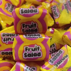 Barratt Fruit Salad - Raspberry & pineapple flavour chews