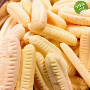Barratt Bumper Bananas - Banana Flavour Foam Candy Shapes