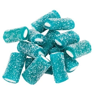Fizzy Blue Raspberry Pencils - Bebeto Mini Candy Cable Sweets