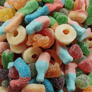Bebeto Fizzy Mix - Assorted Gummy Candy Sweets